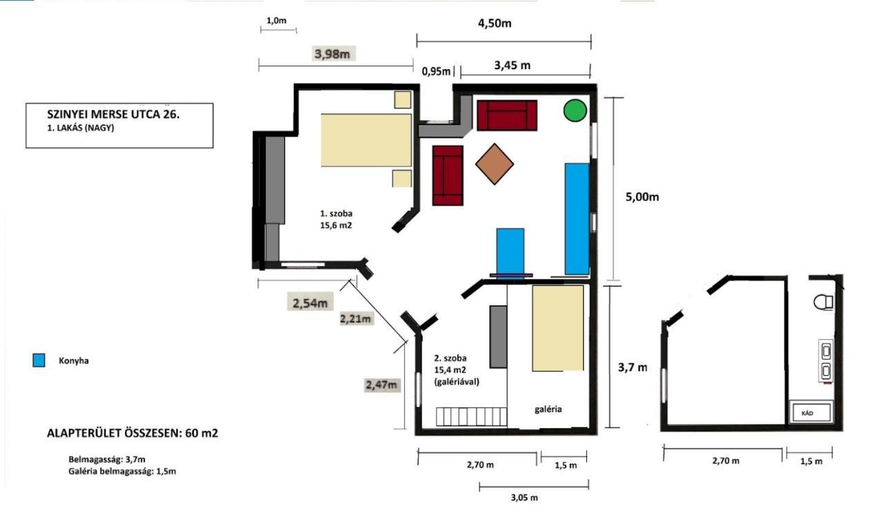 Carina Family Apartment Downtown 부다페스트 외부 사진